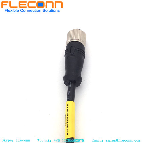 M12 5 Pin B-Coded Male Cable, B-Coded Male To A-Coded Female Waterproof Cable