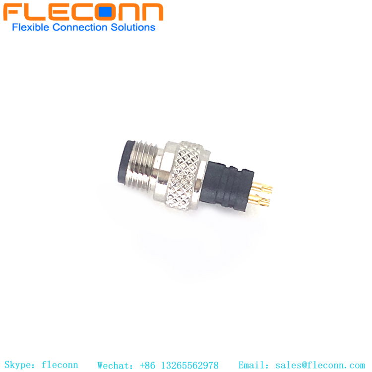 M5 4-Pole Molding Cable Connector