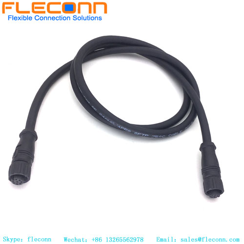 M12 8 Pos Female Cable