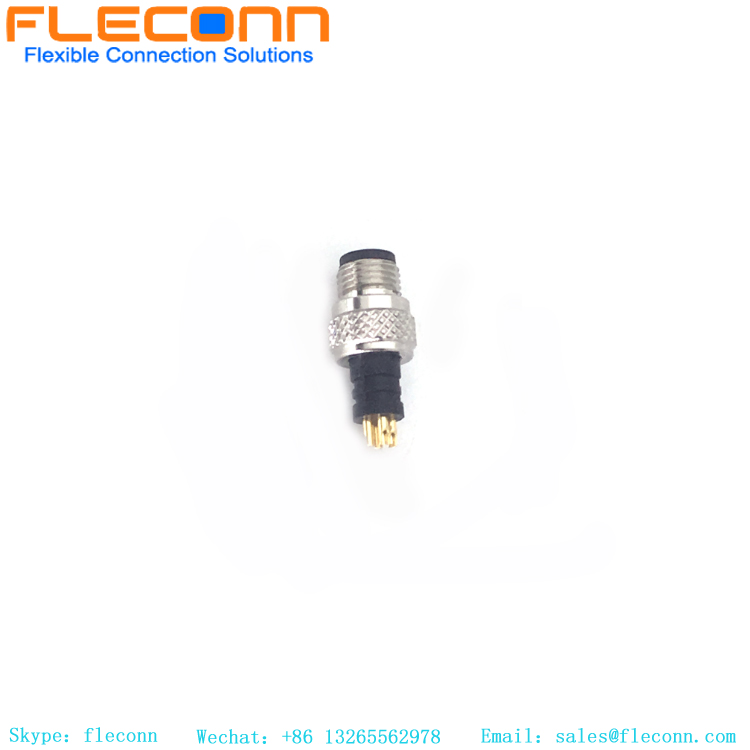 M5 4Pin Female Cable Connector