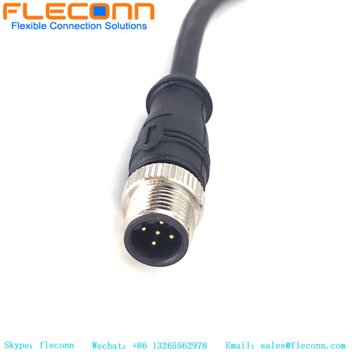 M12 5 Pole B-Coded Extension Cable