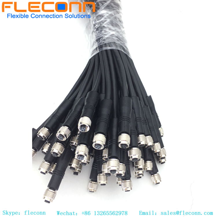 M5 4 Pin Female Cable