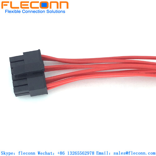 3.0mm Pitch 1-794617-2 TE 12 Pin Connector Wire Harness
