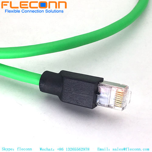 M12 D-Coded To Rj45 Cable