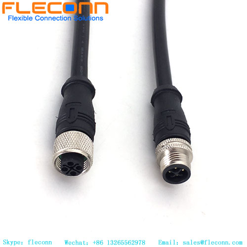 M12 S-coded Male Cable