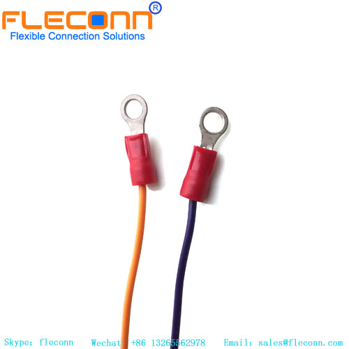 Ring Terminals PVC Insulated Crimp Ring Terminals Wire