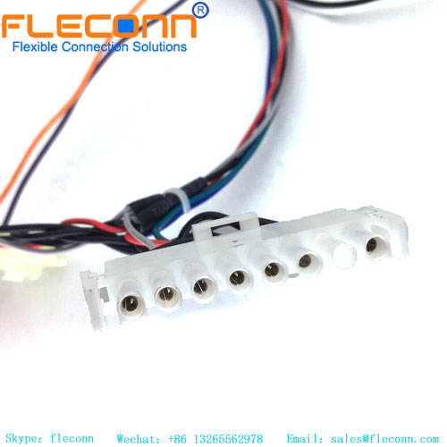 TE MATE-N-LOK 640582-1 6.35mm Pitch, 8 Pin Wire To Board Connector Cable