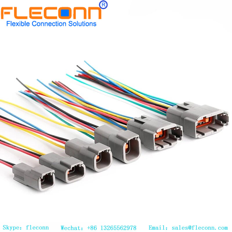 Deutsch DTM series 12 Pin male female Automotive waterproof connector Sealed Wire Harness Plug DTM06-12S DTM04-12P