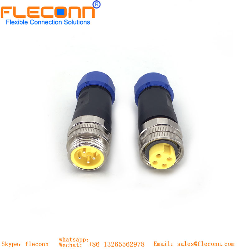 7/8 4 Pin Male Connector