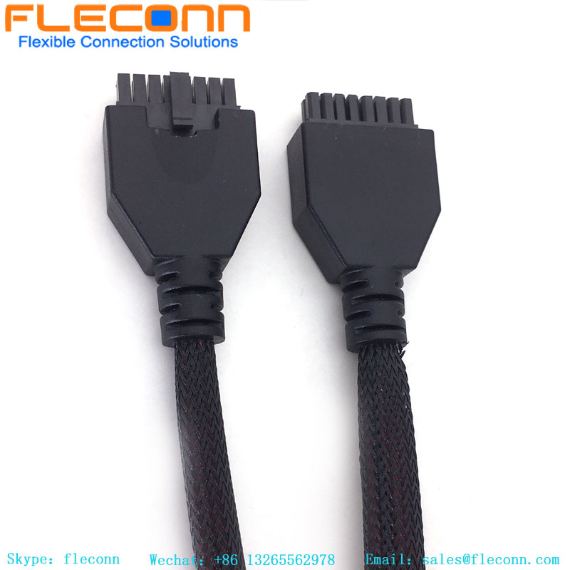 Overmold 16 circuit 0430251600 MOLEX Micro-Fit 3.0™ Connector Cable