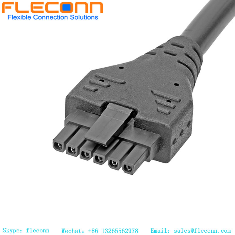 Molex 5 Pin 43645-0500 overmolded Connector Cable