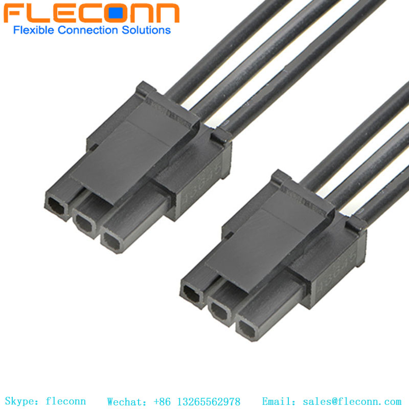 Custom Molex 43645 Series Connector Cable