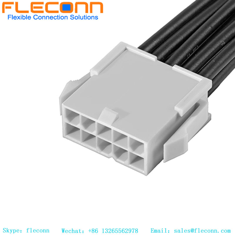Molex with Panel Mounting Ears 39012086 Connector Cable Assembly