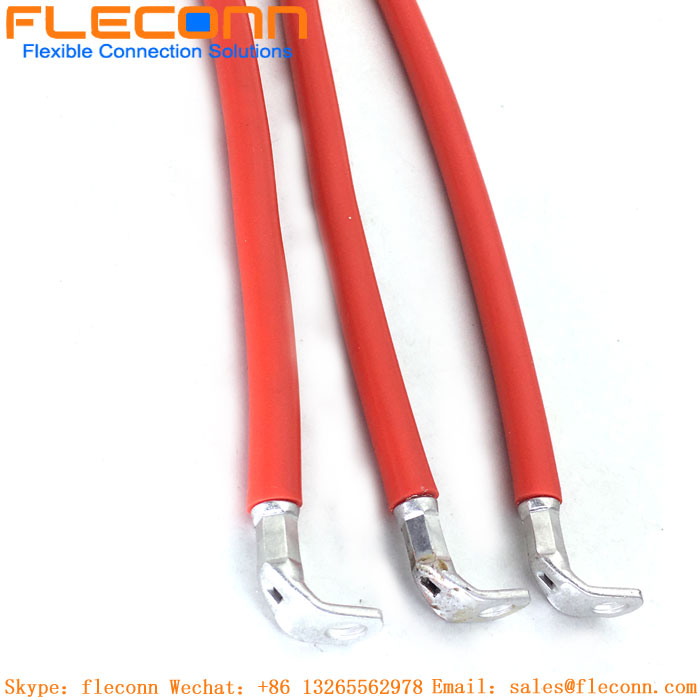 2 4 6 8AWG Battery Power Inverter Cables with T90 Series Terminals