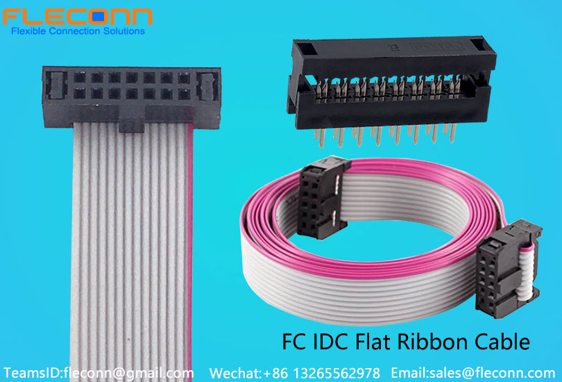 High-Quality FC IDC Flat Ribbon Cable Assemblies – Reliable Connection for Compact Systems