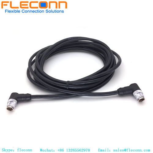 UL Certification M12 8 Pin X-coded Male Connector Cable