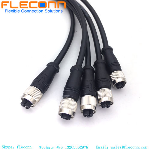 M12 X-Coded Female To Rj45 Cable