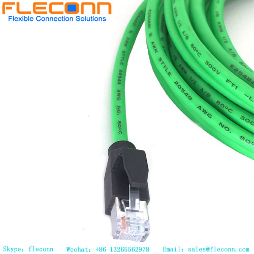 M12 To RJ45 Ethernet Cable