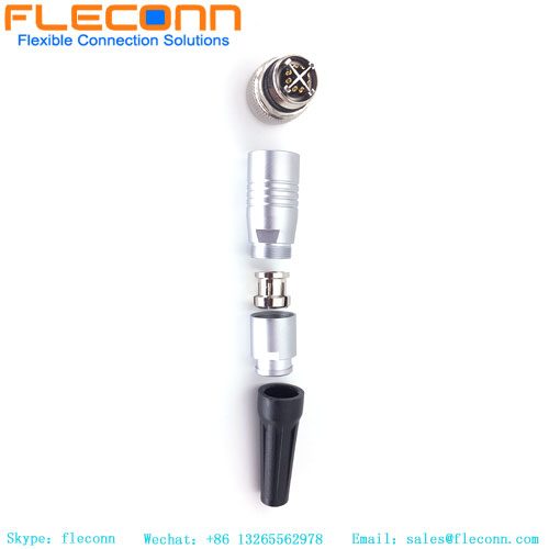 M12 Female Metal Assembled Connector