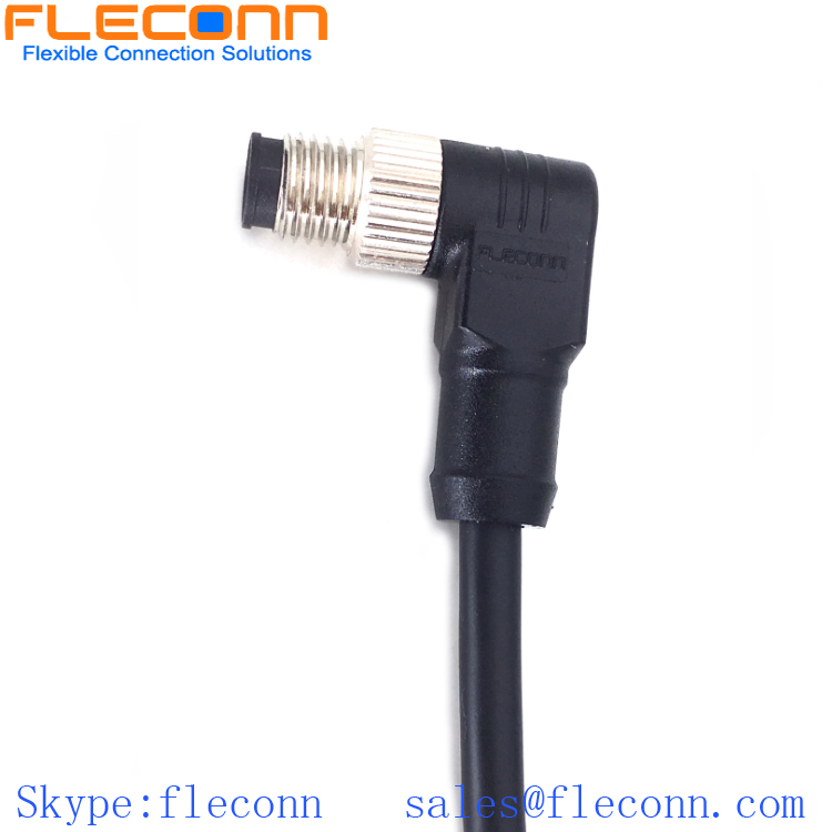 M8 5 Pin Male Connector Cable
