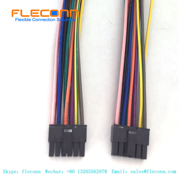Micro Fit 3.0 Molex 43025 12Pin 3.0 Pitch Female Cable Wire Harness