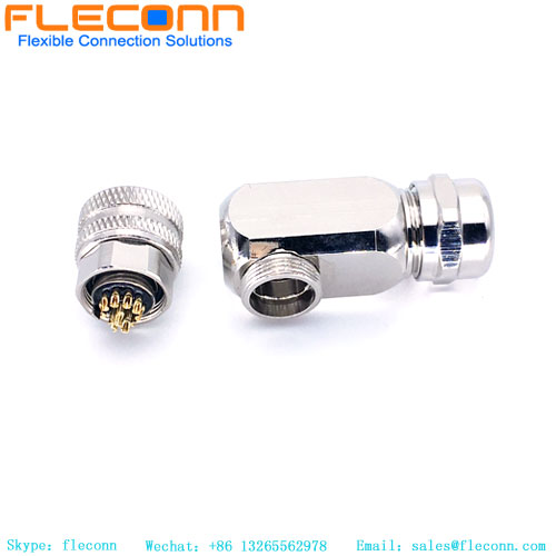 M12 12 Pole Female Connector