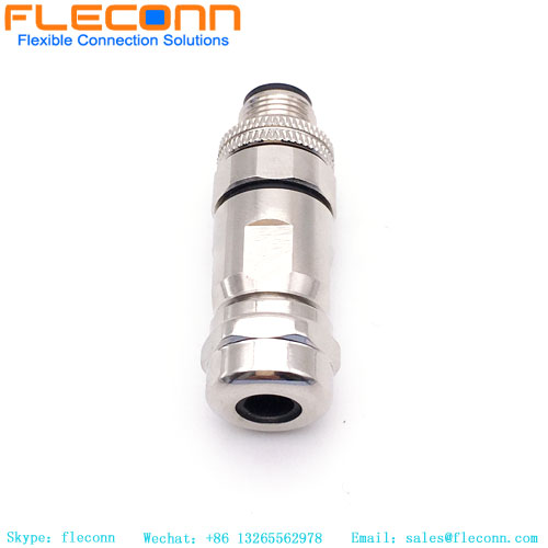 M12 Metal Shield Connector