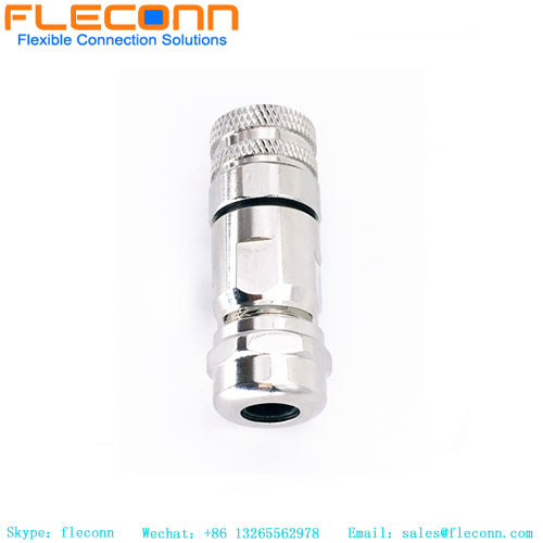 M12 Metal Assembled Shield Connector
