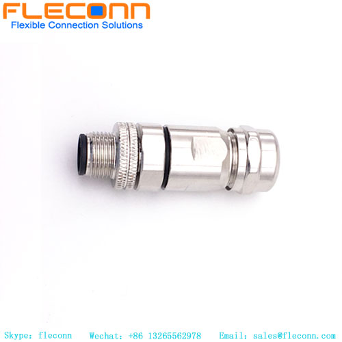 M12 Metal Shield Connector