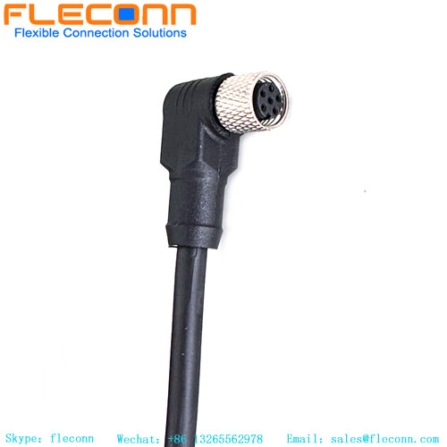 M8 6 Pin Female Cable