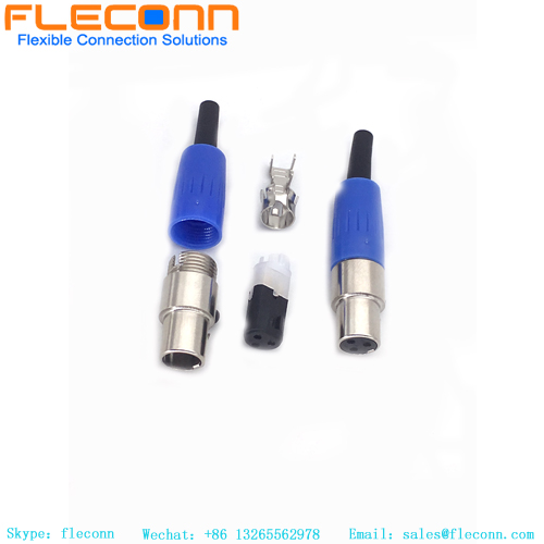 3 Pin Mini XLR Connector