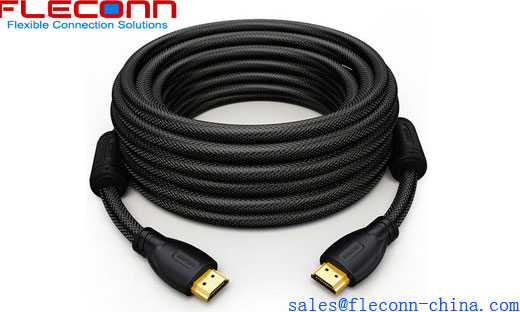 HDMI Cable Version 1.4 3D Rotatable 180 Degree Elbow HD Cable