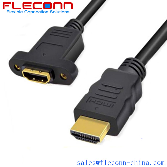 HDMI Cable Version 1.4 3D Rotatable 180 Degree Elbow HD Cable