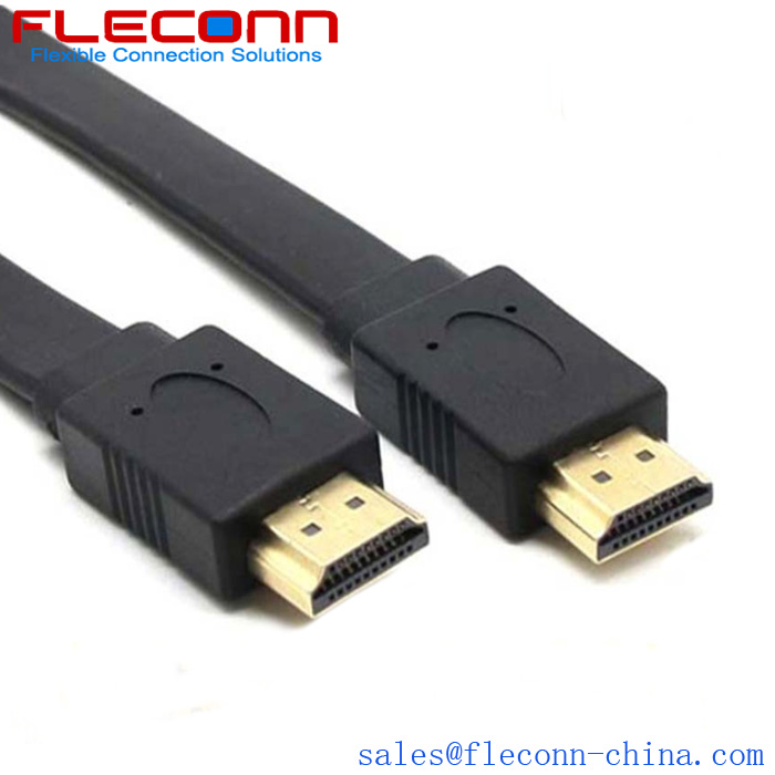 HDMI Cable Version 1.4 3D Rotatable 180 Degree Elbow HD Cable