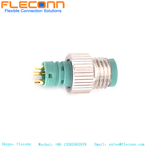 M8 3 Pin Male Molded Cable Connector