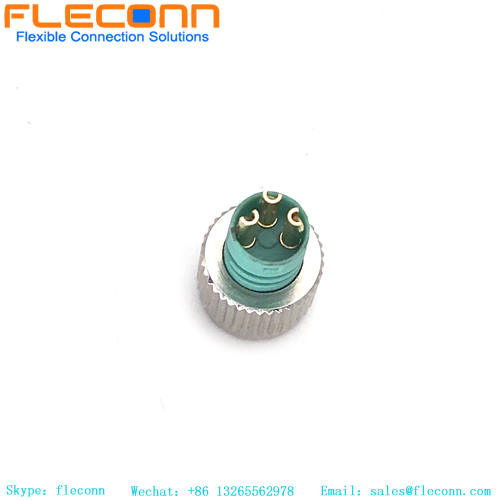 M8 3 Pin Female Molded Cable Connector