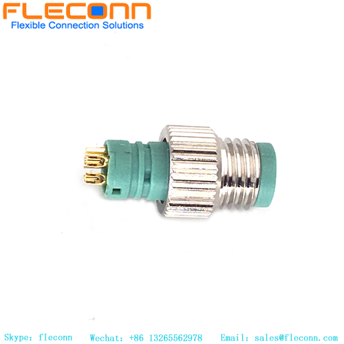 M8 Male 5 Pin B-Code Molding Connector