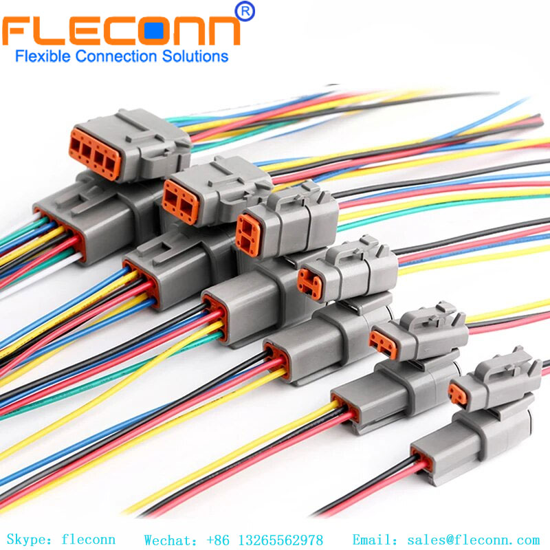 Deutsch DTM Series connector Wiring harness waterproof electrical connector