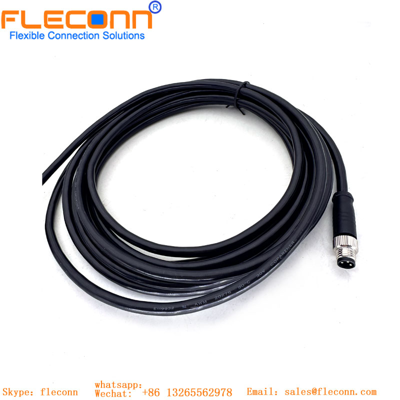 M8 3 Pin Male To RJ45 Cable