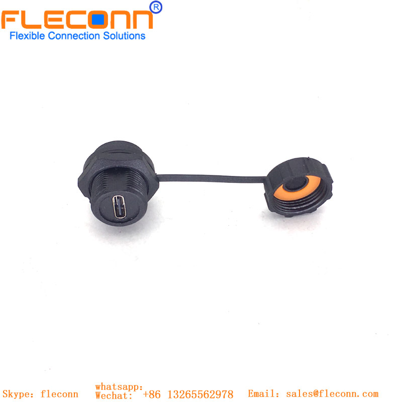 Waterproof Type‑C Male Socket