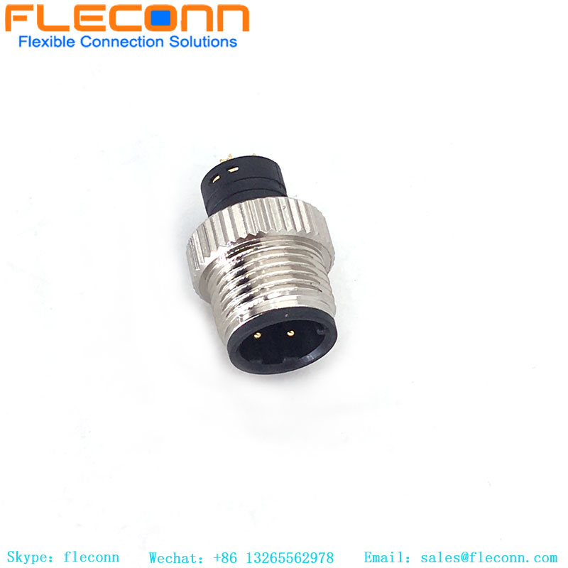 M12 D-Coded Overmolded Cable Connector