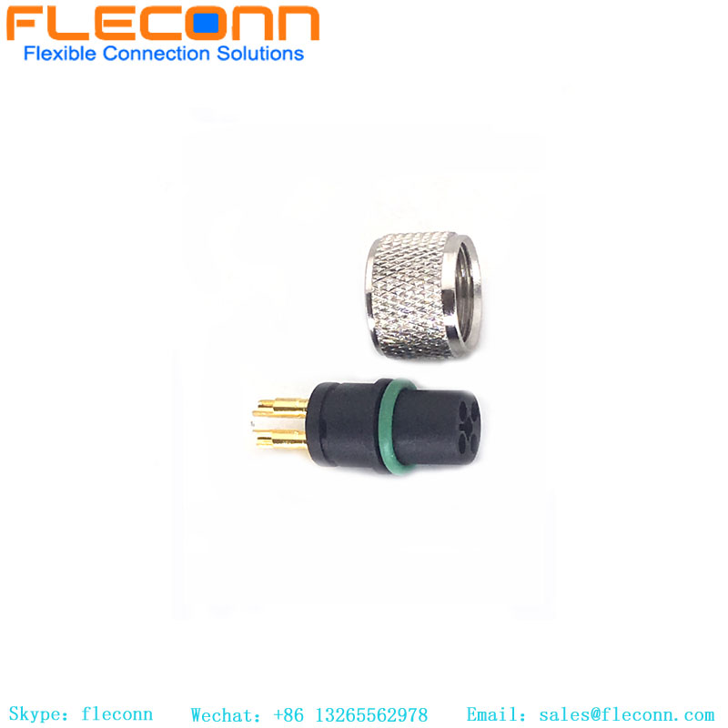 M12 T-Coded Molded Connector