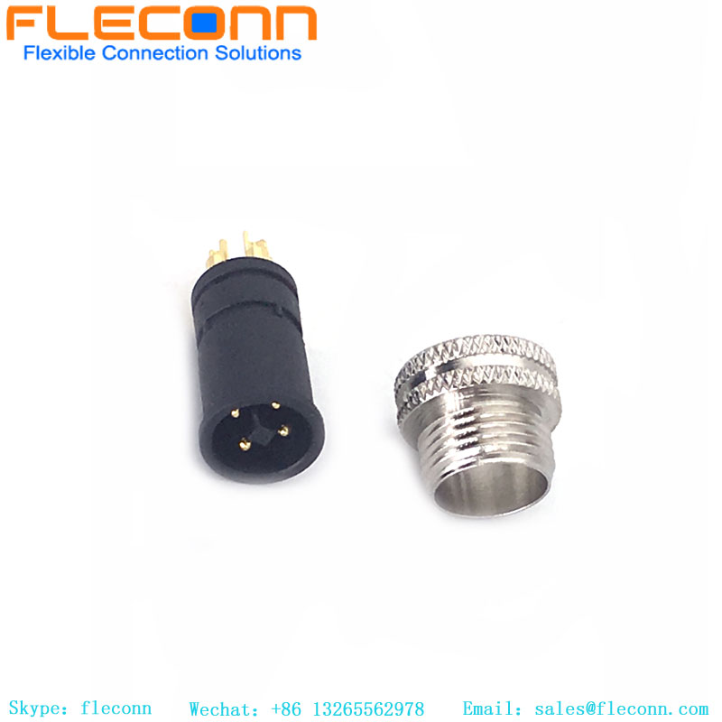 M12 T-Coded Molded Connector