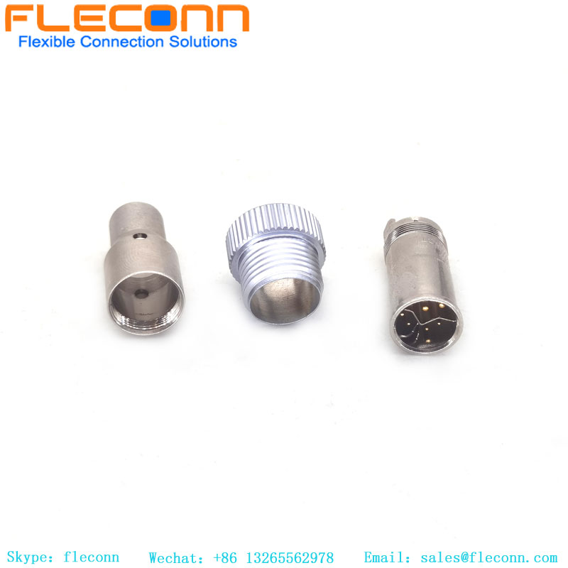 M12 Y-Coded Molded Cable Connector